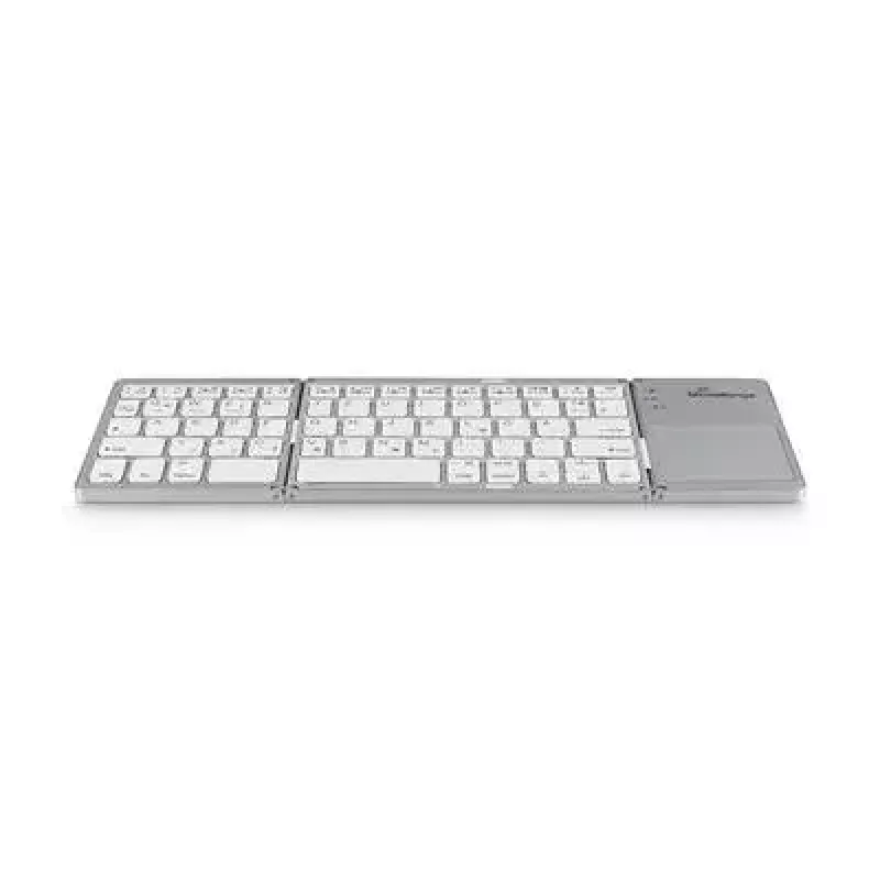 MediaRange MROS133 Office Bluetooth QWERTZ nemecká švajčiarska strieborná