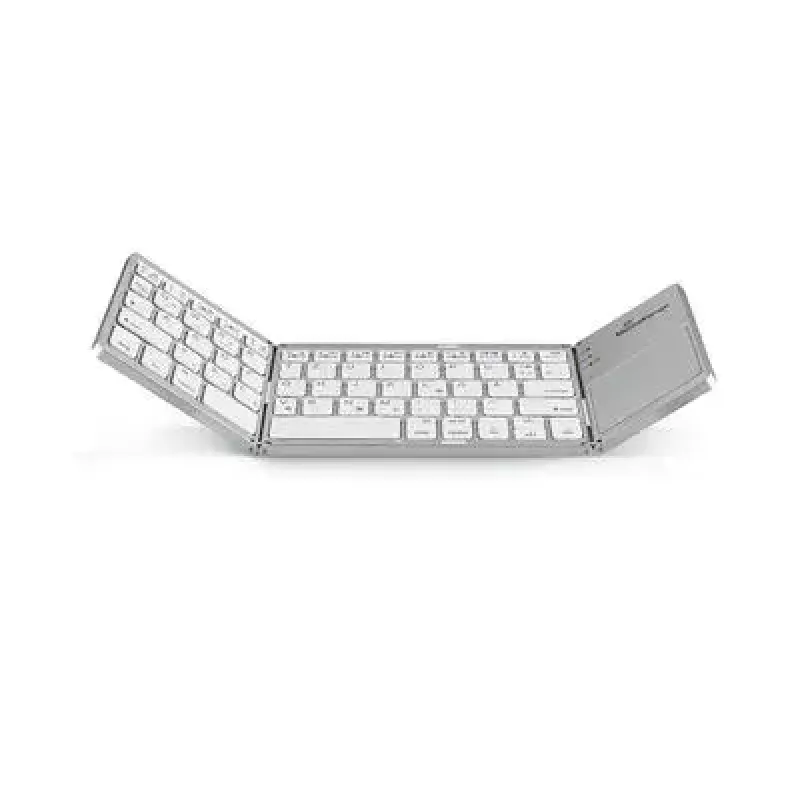 MediaRange MROS133 Office Bluetooth QWERTZ nemecká švajčiarska strieborná