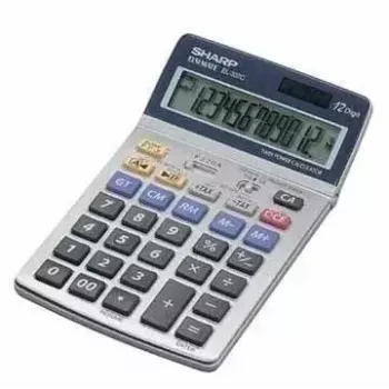 Stolná kalkulačka Finanzen Sharp EL-337C