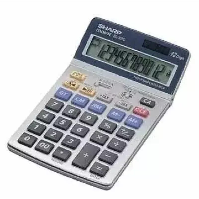 Stolná kalkulačka Finanzen Sharp EL-337C