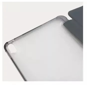 Folio puzdro Tucano Satin pre iPad 10,9 palca 2022 sivé priehľadné