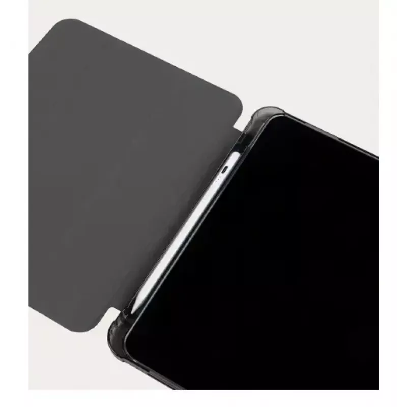 Folio puzdro Tucano Satin pre iPad 10,9 palca 2022 sivé priehľadné