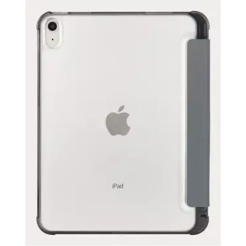 Folio puzdro Tucano Satin pre iPad 10,9 palca 2022 sivé priehľadné