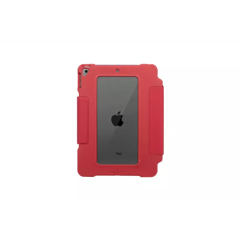 Folio-bumper puzdro TUCANO ALUNNO pre Apple iPad 10,9 palca (7.–10. gen) – robustné, červené, 370 g