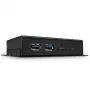 USB hub Lindy 4 port USB 3.2 Gen 2 Type-C kovový hub