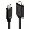 USB hub Lindy 4 port USB 3.2 Gen 2 Type-C kovový hub