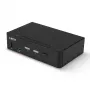 Lindy 2 port DisplayPort 1.4, USB 3.0 a audio KVM switch