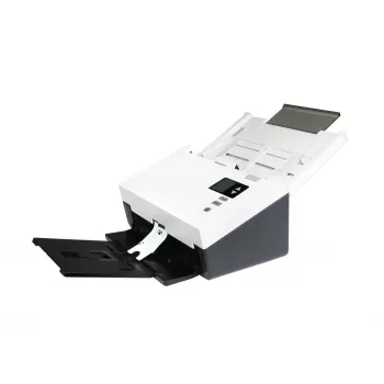 ADF skener Avision AD345GN — A4, 1200 x 1200 DPI, duplex, 100-listový ADF, CIS, biela