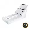 Avision AD340GFN skener s plochým sklom a ADF s 1200 x 1200 DPI, A4, 50-listový ADF, duplex, biely