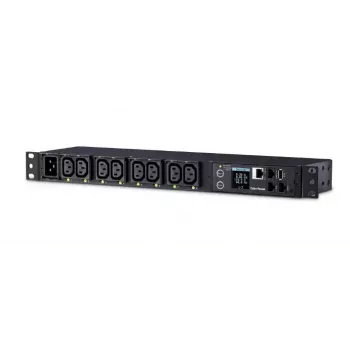 CyberPower PDU81004 jednotka rozvodu napájania (PDU) 8 AC zásuviek 1U čierna