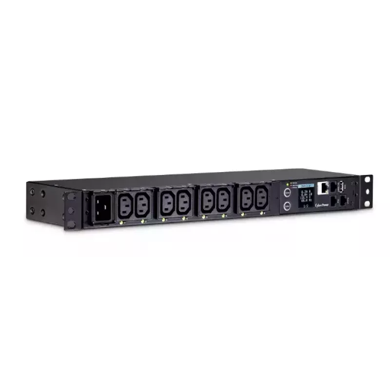 CyberPower PDU81004 jednotka rozvodu napájania (PDU) 8 AC zásuviek 1U čierna