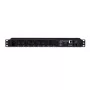 CyberPower PDU81004 jednotka rozvodu napájania (PDU) 8 AC zásuviek 1U čierna