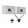 Durable SELECT PLUS Držiak monitora 509723 s ramenom pre 2 monitory, stolový držiak