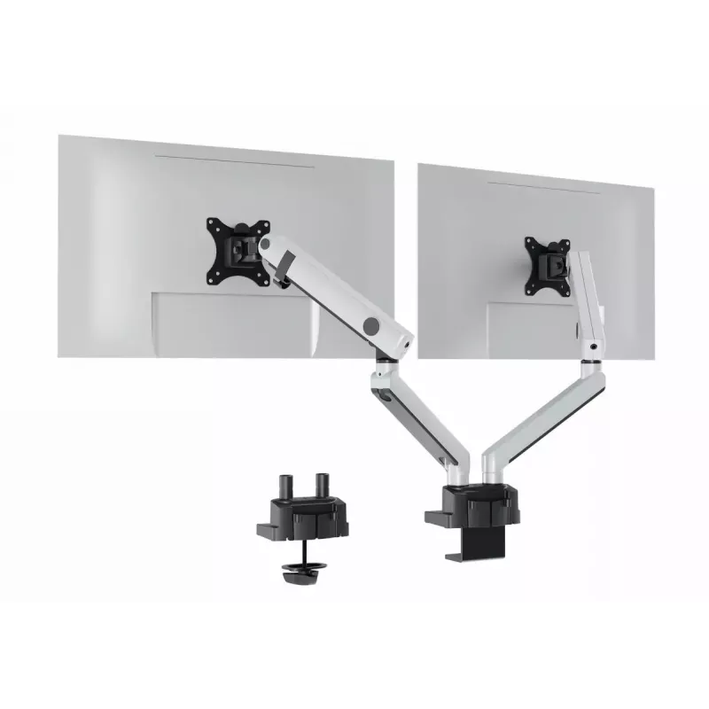Durable SELECT PLUS Držiak monitora 509723 s ramenom pre 2 monitory, stolový držiak