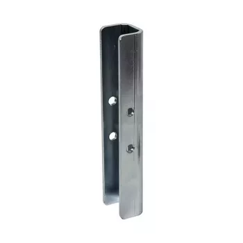 Interný spojovací diel na stožiar B-TECH SYSTEM 2 pre Ø50mm stožiare, oceľové zinkové prevedenie, 30×40×200mm