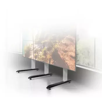 Podlahový stojan B-Tech BT8380 čierna kovová základňa šírka 86 mm hĺbka 950 mm