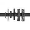 Montážna lišta B-TECH BT8390-100/B V2 – hliník, čierna, dĺžka 1000 mm, hĺbka 30 mm