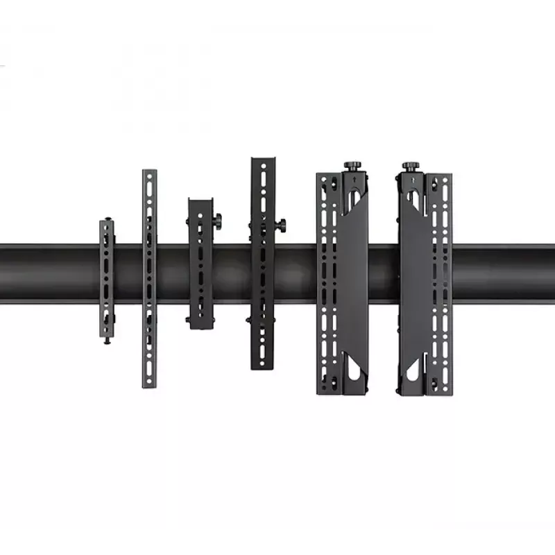 Montážna lišta B-TECH BT8390-100/B V2 – hliník, čierna, dĺžka 1000 mm, hĺbka 30 mm