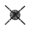 Stropný držiak B-Tech BT899XL-AD/B extra veľký projektor 25 kg čierny