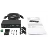 EXSYS EX-11244HMS USB hub 3.2 Gen 1 Type-B 5000 Mbit/s čierny