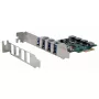 EXSYS 4-portová USB 3.2 Gen 1 PCIe karta so Self-Power 3A Renesas