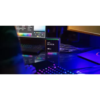 SSD Western Digital D50 Wired Thunderbolt 3 čierny