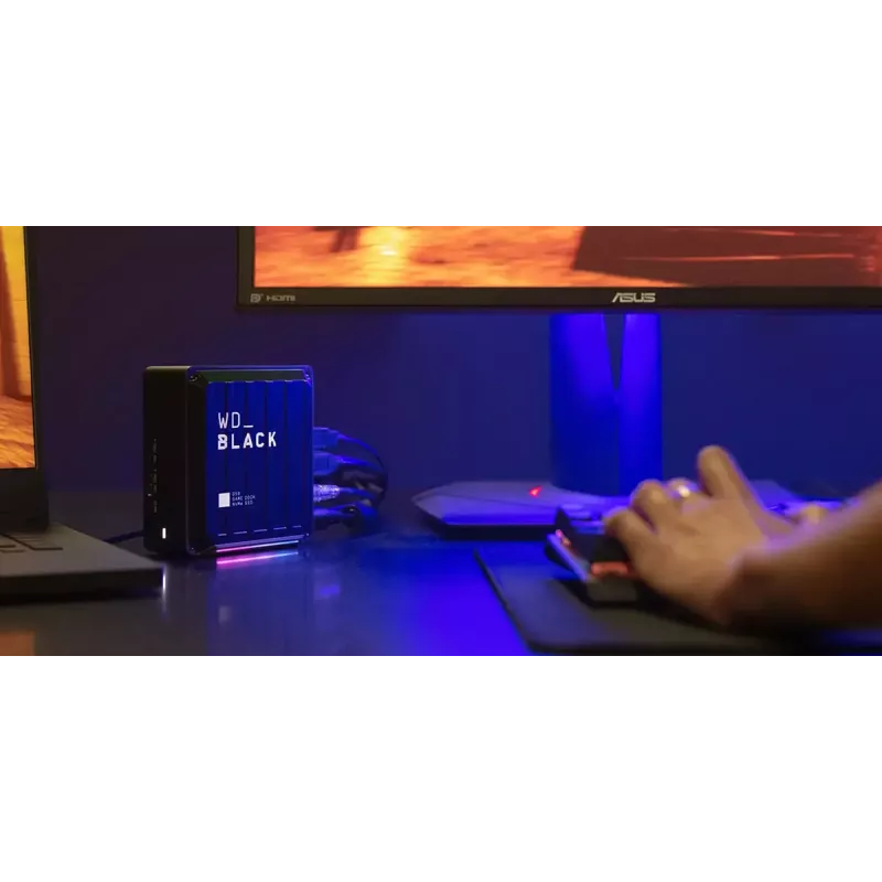 SSD Western Digital D50 Wired Thunderbolt 3 čierny