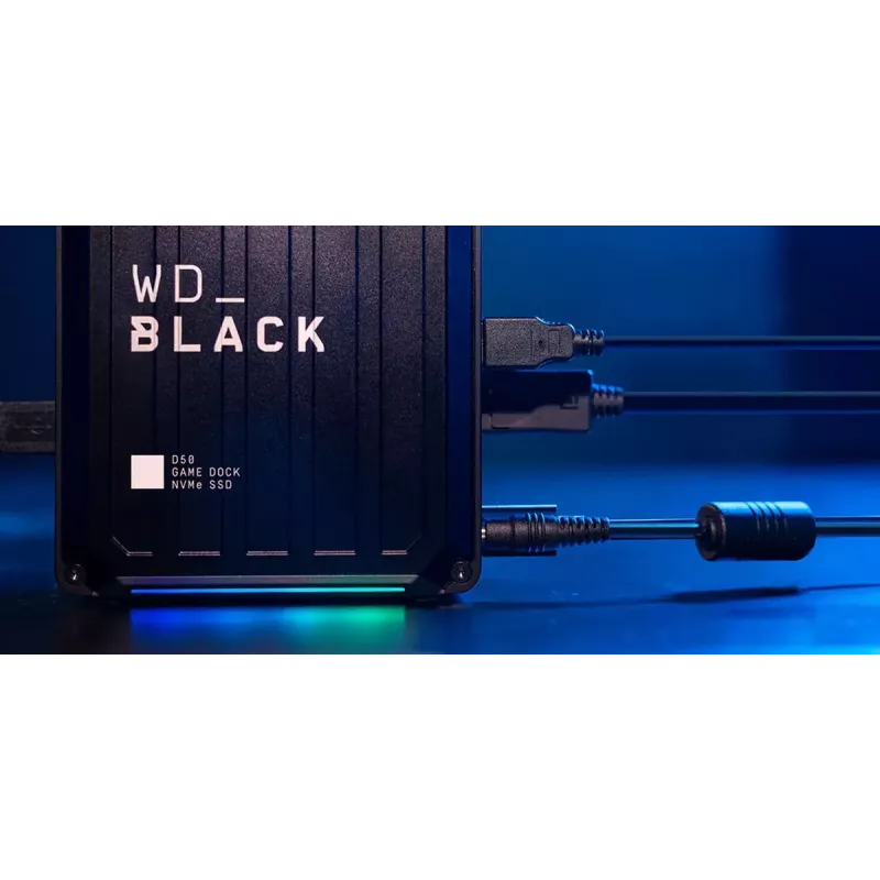 SSD Western Digital D50 Wired Thunderbolt 3 čierny