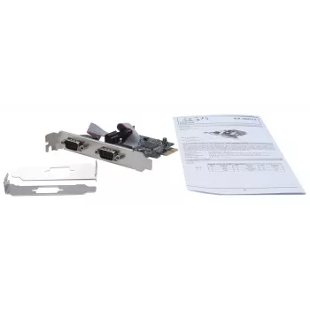 Interný sériový adaptér EXSYS EX-46012 PCIe konektor samec ASIX MCS9901CV-CC