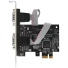 Interný sériový adaptér EXSYS EX-46012 PCIe konektor samec ASIX MCS9901CV-CC