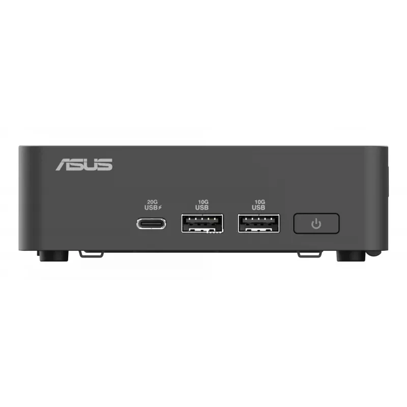 Mini PC barebone ASUS NUC 15 Pro čierny 240H — Intel Core Ultra 7 240H, DDR5 až do 96 GB, M.2 SSD až do 8 TB, Wi‑Fi 7, Bluetooth 5.4