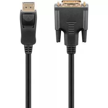 Goobay DisplayPort/DVI-D adaptérový kábel 1.2 pozlátený 1 m
