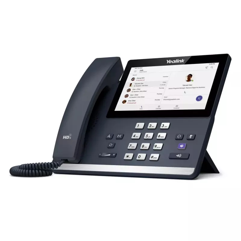 IP telefón Yealink MP56 Teams Edition, Android, Bluetooth, SIP, drôtové slúchadlo, Classic Gray