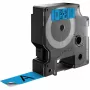 DYMO Authentic D1 etikety | Čierna potlač na modrej páske | 19 mm x 7 m | Samolepiace etikety pre LabelManager tlačiarne etikiet | Vyrobené v Európe