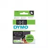 DYMO Authentic D1 etikety | 24 mm x 7 m rolka | Biela potlač na čiernej | Samolepiace etikety pre LabelManager tlačiarne etikiet