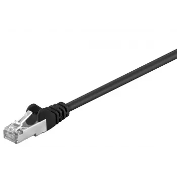 Sieťový kábel Goobay 68671 čierna 3 m Cat5e SF/UTP