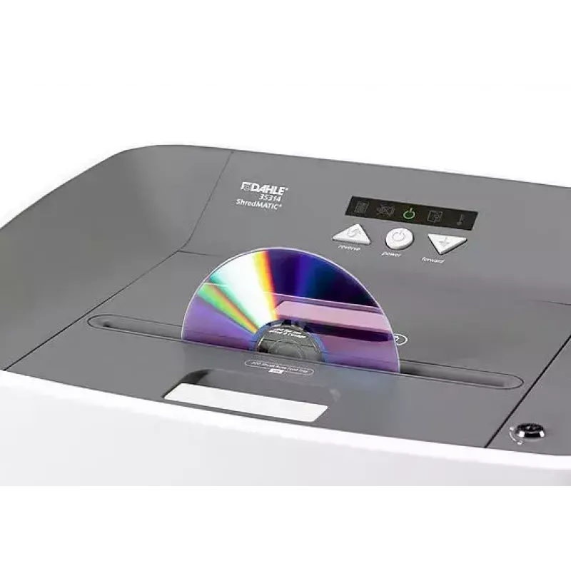Skartovačka Dahle ShredMATIC 300 mikrokrájanie 22 cm biela