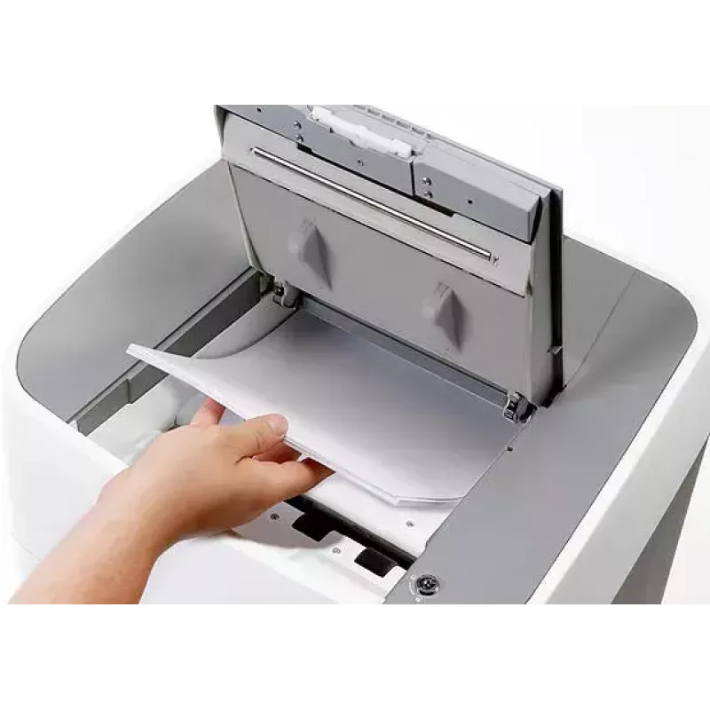 Skartovačka Dahle ShredMATIC 300 mikrokrájanie 22 cm biela