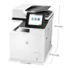HP LaserJet Enterprise MFP M635h, laser, monotlač, 1200 x 1200 DPI, monokopírovanie, A4, čierna, biela