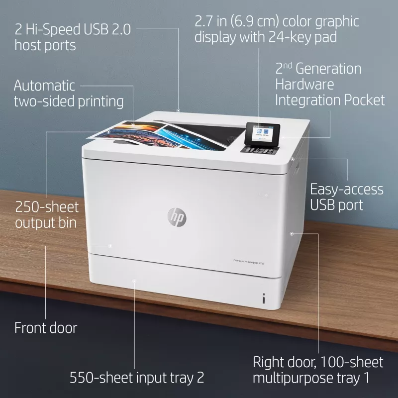 Tlačiareň HP Color LaserJet Enterprise M751dn laser farebná