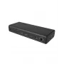 ICY BOX dokovacia stanica 17-in-1, šesť video výstupov, káblová, USB 3.2 Gen 2 (3.1 Gen 2) Type-C, 140 W, 3,5 mm, 10,100,1000,2500 Mbit/s, čierna