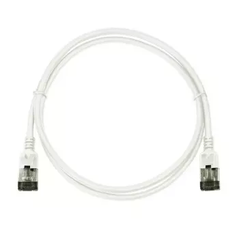 Sieťový kábel LogiLink CQ9011S RJ-45 Cat6a 0,3 m biely