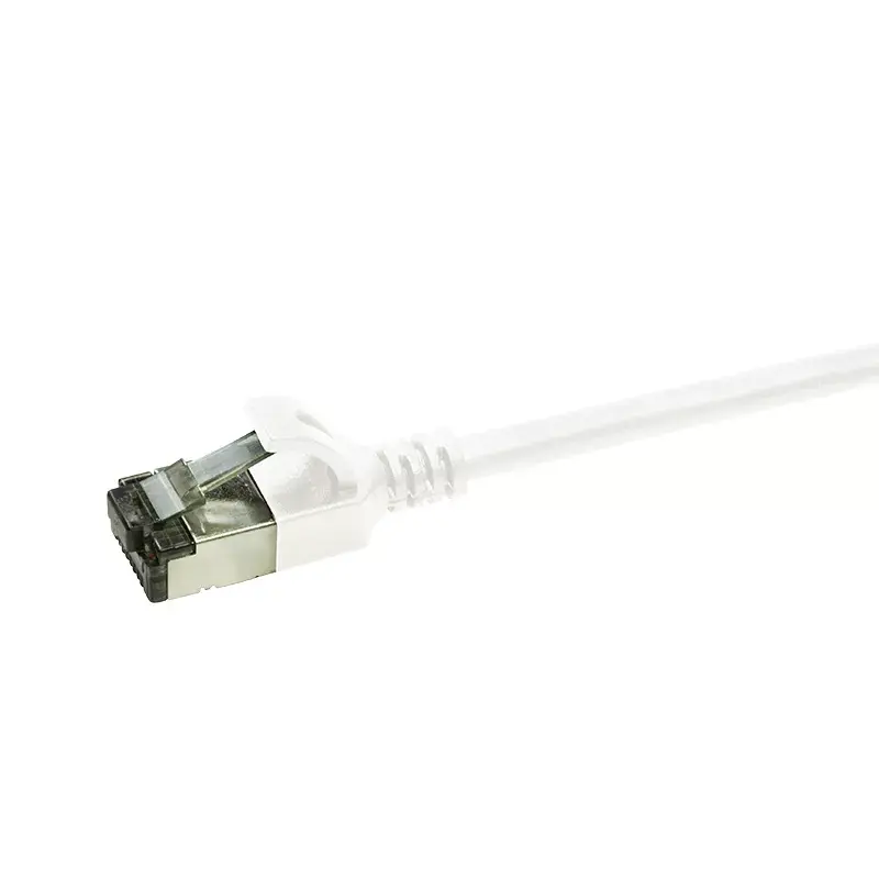 Sieťový kábel LogiLink CQ9011S RJ-45 Cat6a 0,3 m biely