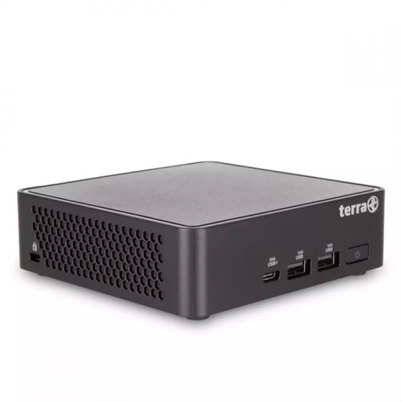 TERRA Micro 6000 SILENT GREENLINE Intel Core 5 210H 16 GB DDR5-SDRAM 500 GB SSD Windows 11 Pro Micro-PC Mini-PC čierny