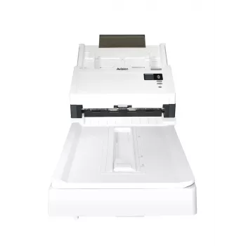 Avision ADF skener AD345GFWN — A4, 1200 x 1200 DPI, CIS, 100-listový ADF, duplex, biela