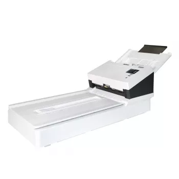 Avision ADF skener AD345GFWN — A4, 1200 x 1200 DPI, CIS, 100-listový ADF, duplex, biela