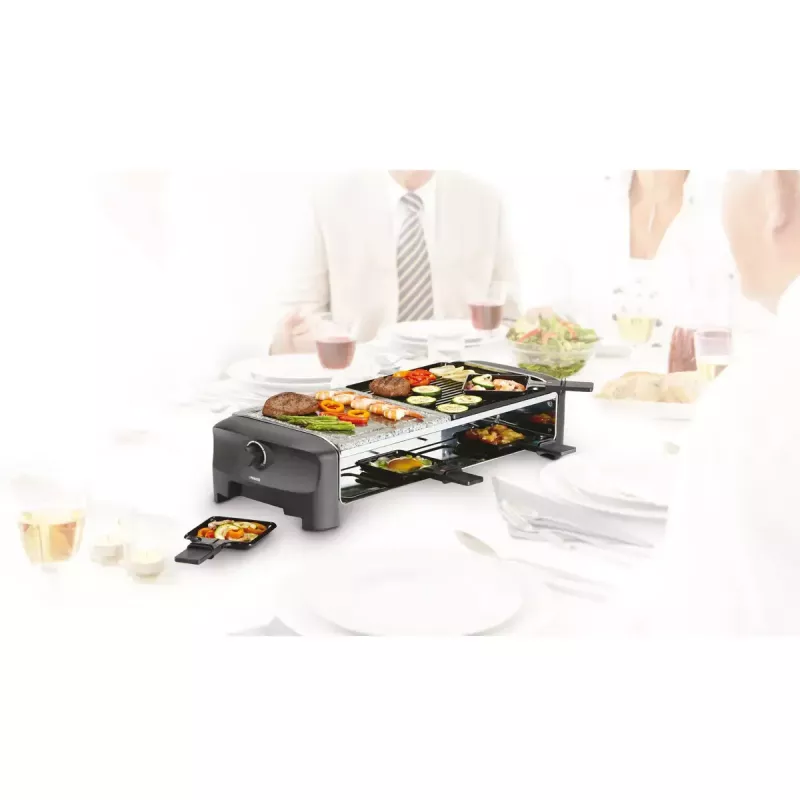 Raclette gril Princess 162820 1400W 8 panvičiek