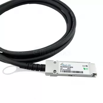 InfiniBand/optický kábel BlueOptics 02310MUG 1 m QSFP konektor samec/konektor samec