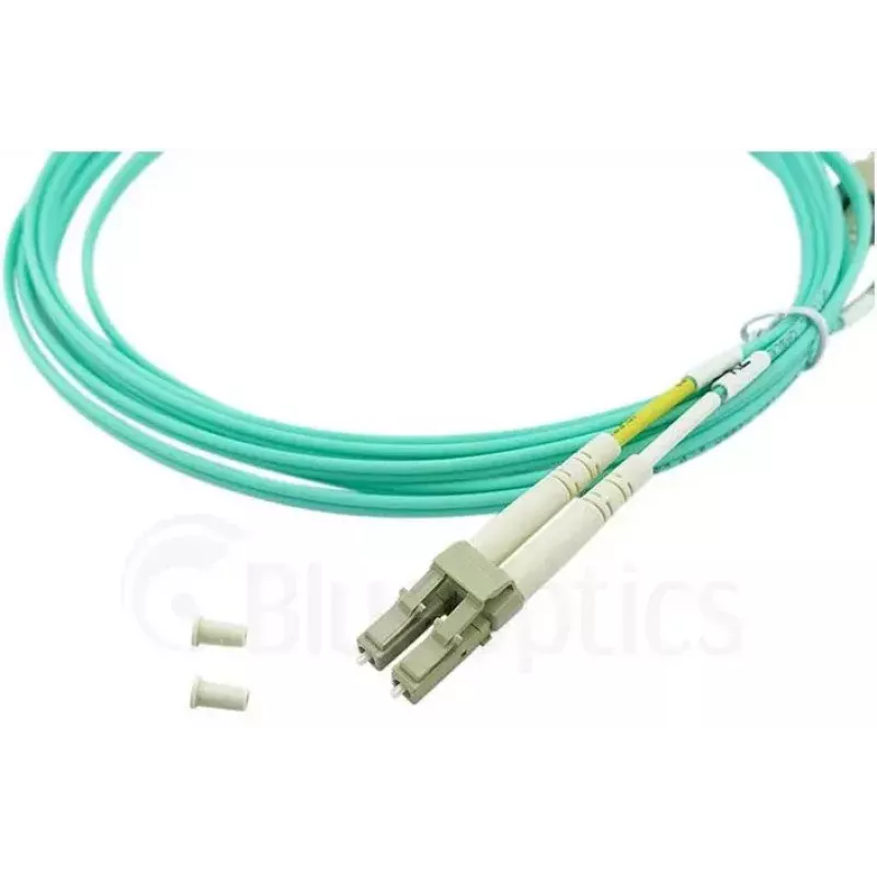 BlueOptics 050502T512000050M-BO Duplexný optický prepojovací kábel, LC/UPC na LC/UPC, OM3 50/125 µm, 50 m, béžový