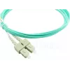 BlueOptics 055702K512000015M-BO Duplexný optický prepojovací kábel, LC/UPC na SC/UPC, OM3 50/125 µm, 15 m, béžový